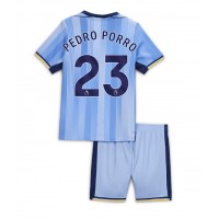 Dres Tottenham Hotspur Pedro Porro #23 Preč pre deti 2024-25 Krátky Rukáv (+ trenírky)